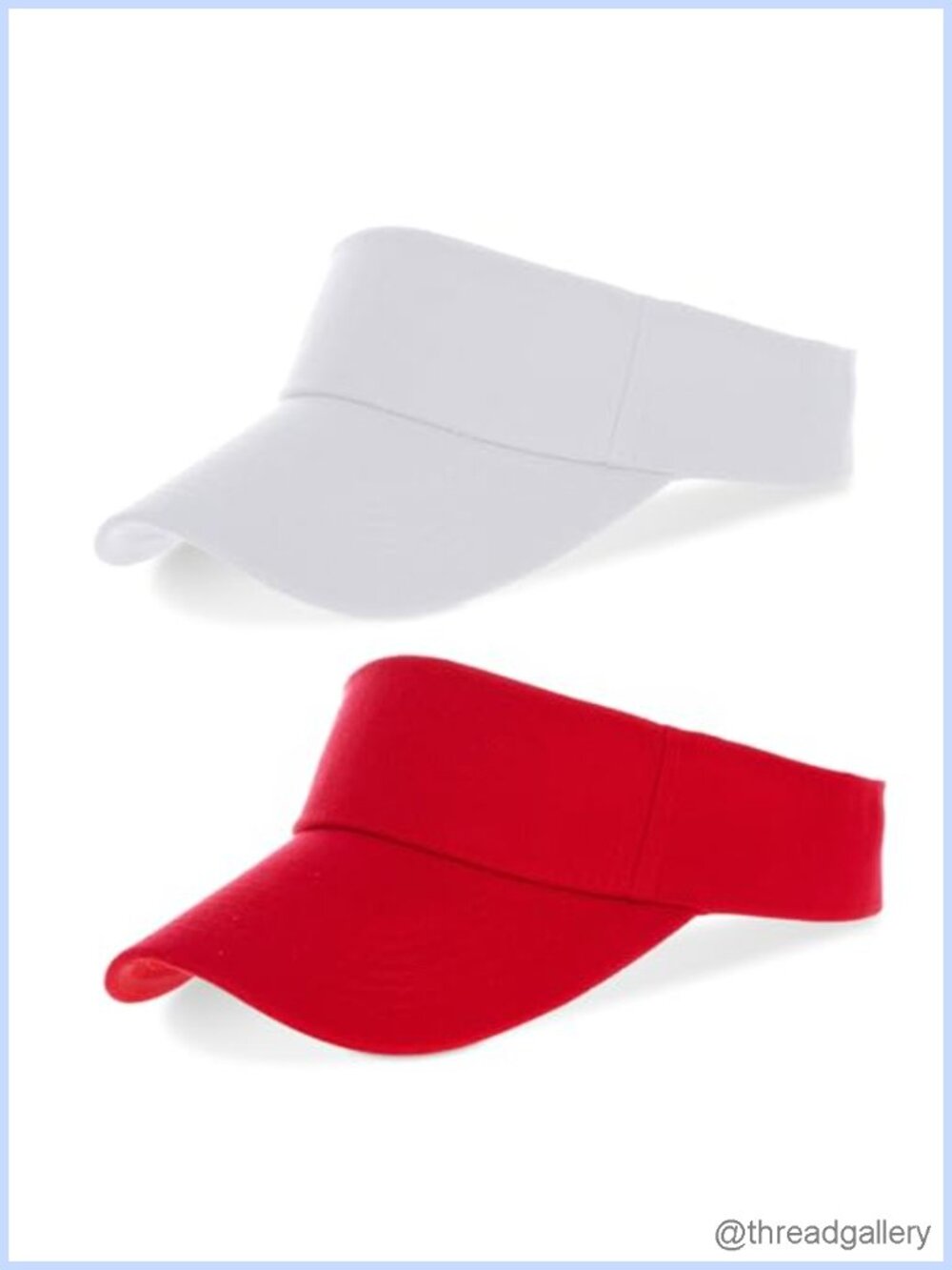 2 Pcs Sports Sun Visor Hats Adjustable Cotton UV Protection Golf Tennis